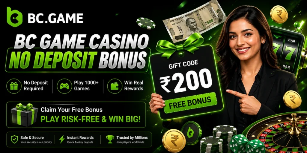BC Game Casino No Deposit Bonus